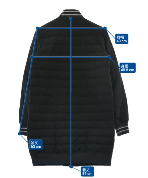 DIESEL（ディーゼル）ダウンコート 黒 サイズ:XS レディース/2200632919031