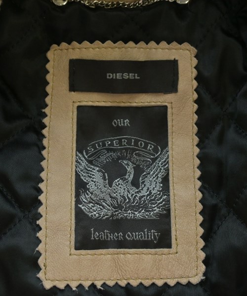 DIESEL（ディーゼル）ライダース ベージュ サイズ:S レディース/2200632709038