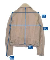 DIESEL（ディーゼル）ライダース ベージュ サイズ:S レディース/2200632709038