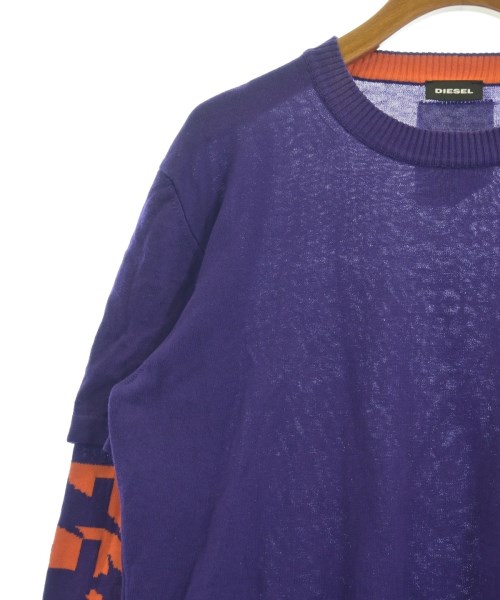 DIESEL（ディーゼル）ニット・セーター 紫 サイズ:XS レディース/2200633997038