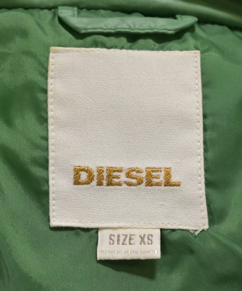 DIESEL（ディーゼル）ダウンジャケット/ダウンベスト 緑 サイズ:XS レディース/2200610911064