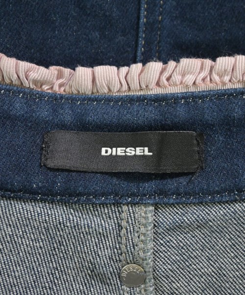 DIESEL（ディーゼル）ひざ丈スカート 紺 サイズ:23(XS位) レディース/2200606293037