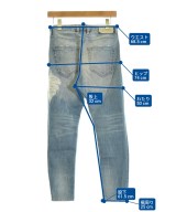 DIESEL（ディーゼル）デニムパンツ 青 サイズ:23(XS位) レディース/2200604941084
