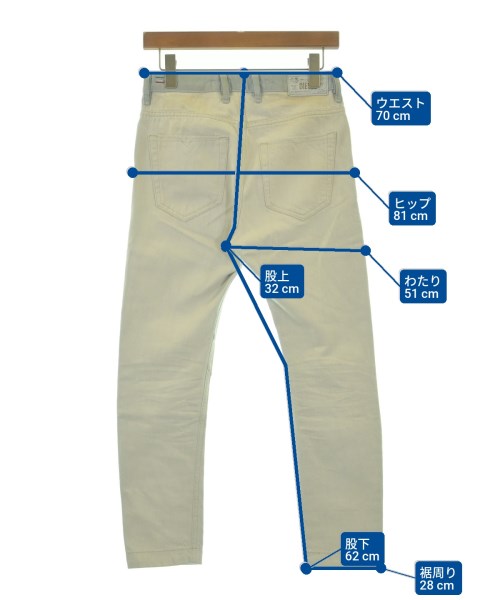 DIESEL（ディーゼル）デニムパンツ 青 サイズ:23(XS位) レディース/2200604941091