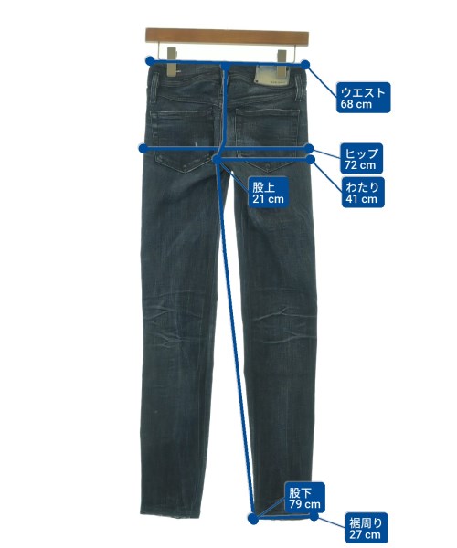 DIESEL（ディーゼル）デニムパンツ 紺 サイズ:24(S位) レディース/2200604941121