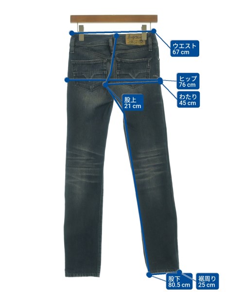 DIESEL（ディーゼル）デニムパンツ 紺 サイズ:24(S位) レディース/2200604941138