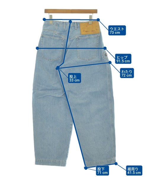 DIESEL（ディーゼル）デニムパンツ 青 サイズ:27(M位) レディース/2200608618012