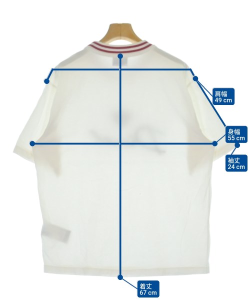 DIESEL（ディーゼル）Tシャツ・カットソー 白 サイズ:XS レディース/2200608940045