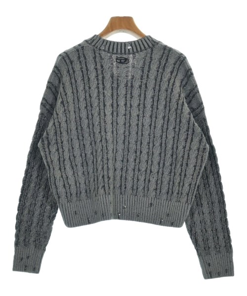 DIESEL（ディーゼル）ニット・セーター グレー サイズ:XS レディース/2200619670023