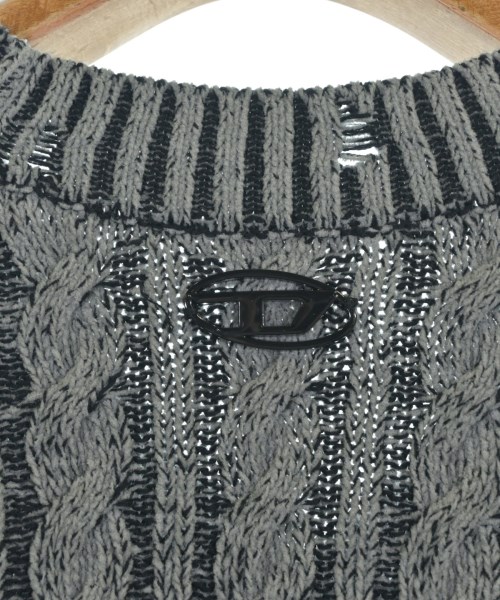 DIESEL（ディーゼル）ニット・セーター グレー サイズ:XS レディース/2200619670023