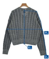 DIESEL（ディーゼル）ニット・セーター グレー サイズ:XS レディース/2200619670023