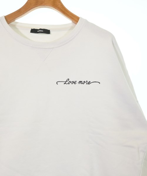 DIESEL（ディーゼル）スウェット 白 サイズ:S レディース/2200619670078