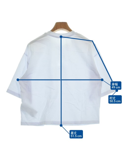 DIESEL（ディーゼル）Tシャツ・カットソー 白 サイズ:XS レディース/2200619670092