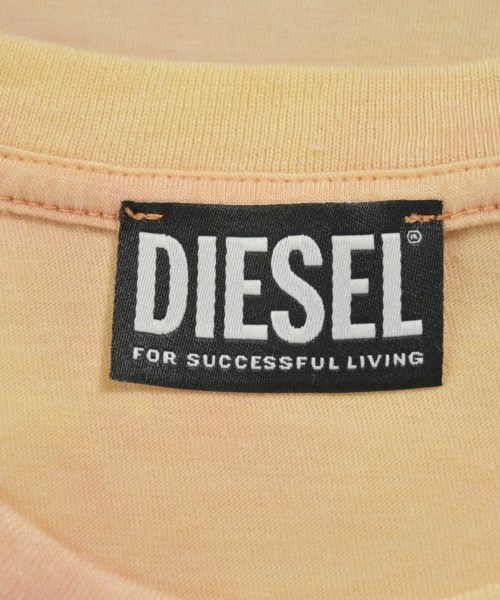 DIESEL（ディーゼル）Tシャツ・カットソー オレンジ サイズ:M レディース/2200619670115