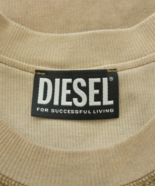 DIESEL（ディーゼル）Tシャツ・カットソー ベージュ サイズ:M レディース/2200610450174