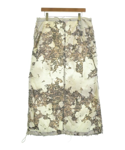 DIESEL（ディーゼル）ひざ丈スカート 白 サイズ:40(M位) レディース/2200620621038