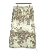 DIESEL（ディーゼル）ひざ丈スカート 白 サイズ:40(M位) レディース/2200620621038