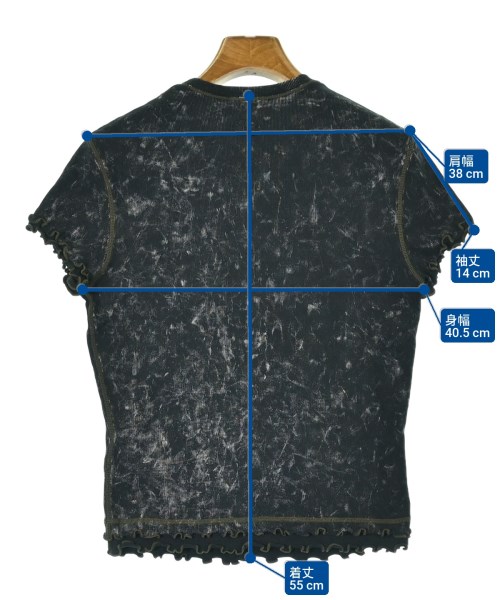 DIESEL（ディーゼル）Tシャツ・カットソー グレー サイズ:XL レディース/2200620621076