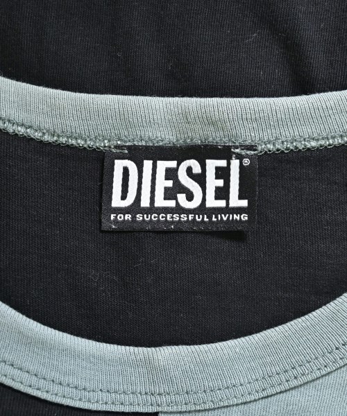 DIESEL（ディーゼル）Tシャツ・カットソー 黒 サイズ:S レディース/2200620621090