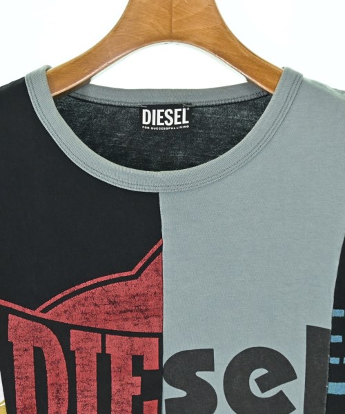 DIESEL（ディーゼル）Tシャツ・カットソー 黒 サイズ:S レディース/2200620621090