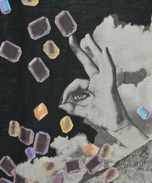 DIESEL（ディーゼル）Tシャツ・カットソー 黒 サイズ:XS レディース/2200663047710