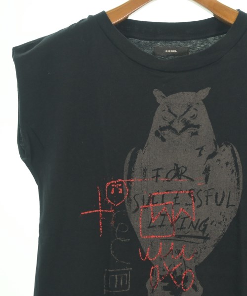 DIESEL（ディーゼル）ノースリーブ 黒 サイズ:XS レディース/2200663047727
