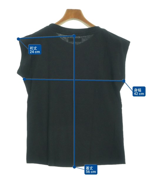 DIESEL（ディーゼル）ノースリーブ 黒 サイズ:XS レディース/2200663047727