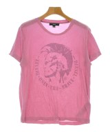 DIESEL（ディーゼル）Tシャツ・カットソー ピンク サイズ:XXS レディース/2200663047734