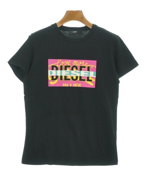 DIESEL(ディーゼル)Tシャツ・カットソー 黒 サイズ:XS/2200663047741