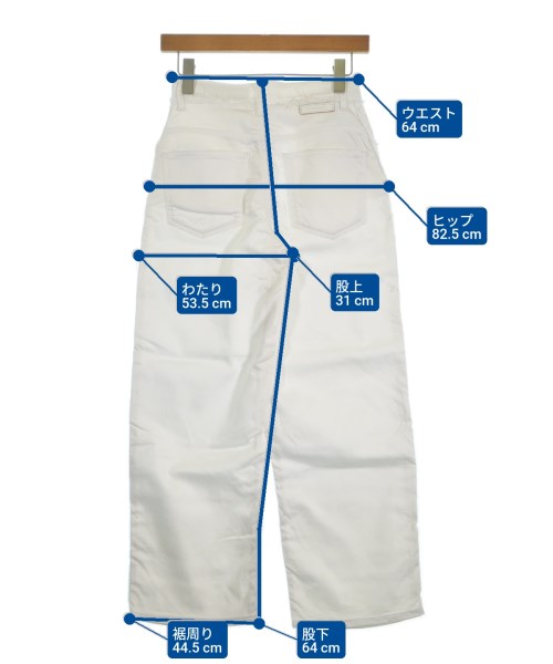 DIESEL（ディーゼル）デニムパンツ 白 サイズ:23(XS位) レディース/2200670850150