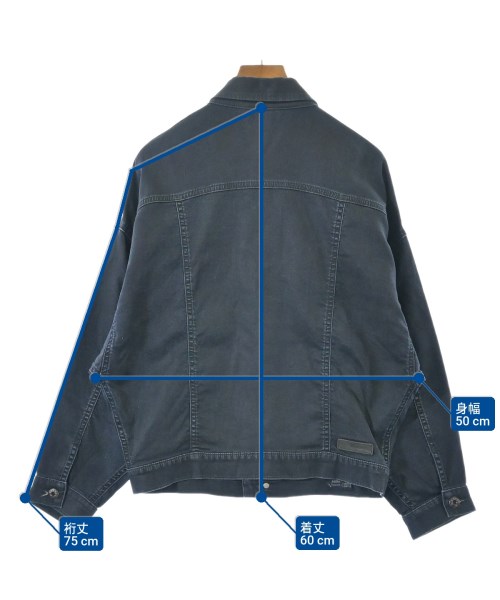 DIESEL（ディーゼル）デニムジャケット 紺 サイズ:XS レディース/2200670850174