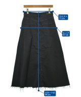 DIESEL（ディーゼル）ロング・マキシ丈スカート 黒 サイズ:27(M位) レディース/2200668553056