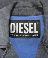 DIESEL（ディーゼル）ライダース グレー サイズ:XS レディース/2200669470055