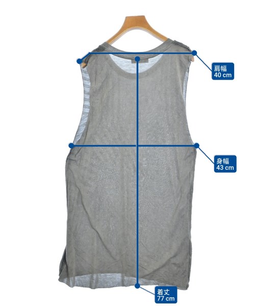 DIESEL（ディーゼル）タンクトップ グレー サイズ:XS レディース/2200675432061
