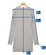 DIESEL（ディーゼル）ワンピース グレー サイズ:M レディース/2200676578164