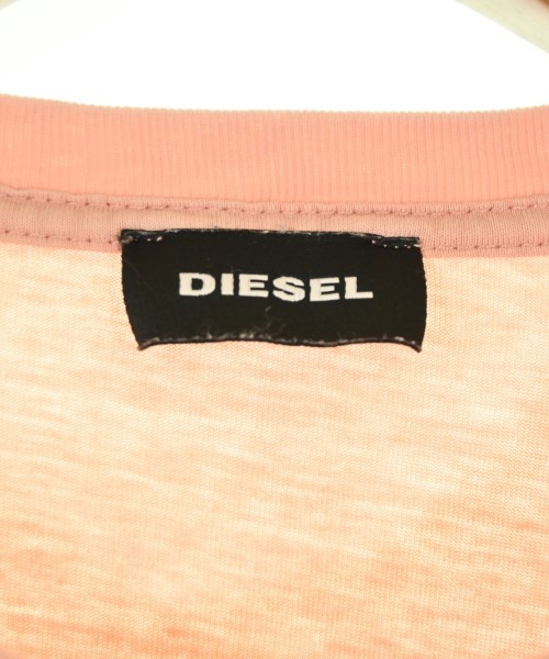 DIESEL（ディーゼル）Tシャツ・カットソー ピンク サイズ:M レディース/2200677721040