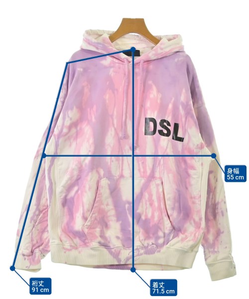 DIESEL（ディーゼル）パーカー 白 サイズ:M レディース/2200672138010