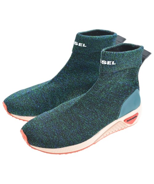 DIESEL(ディーゼル)スニーカー 緑 サイズ:24cm/2200678544037
