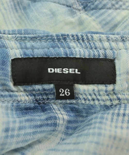 DIESEL（ディーゼル）ミニスカート 紺 サイズ:26(M位) レディース/2200680507129
