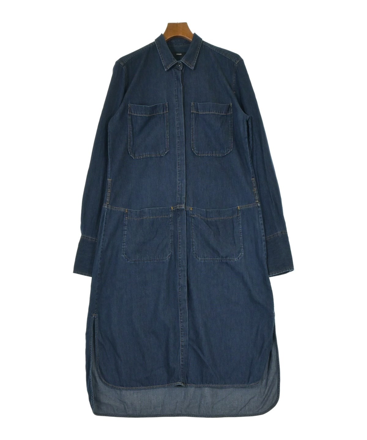 DIESEL（ディーゼル）シャツワンピース 紺 サイズ:XL レディース