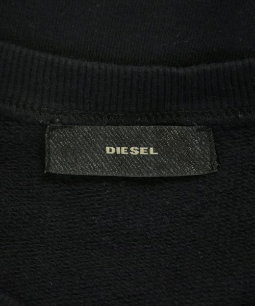 DIESEL（ディーゼル）スウェット 黒 サイズ:S レディース/2200681484016