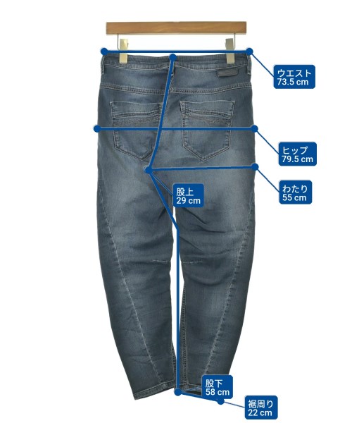 DIESEL（ディーゼル）デニムパンツ 青 サイズ:23(XS位) レディース/2200674988026