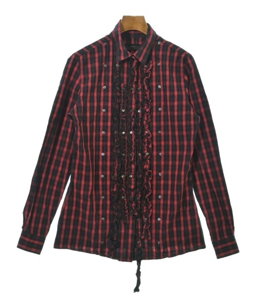 DIESEL(ディーゼル)ドレスシャツ 赤 サイズ:S/2200677634012