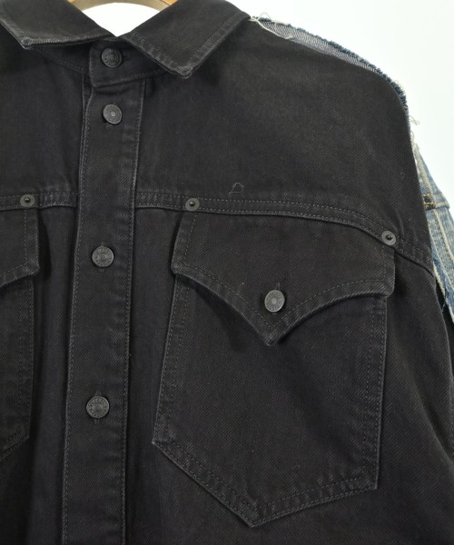 DIESEL（ディーゼル）デニムジャケット 黒 サイズ:XXS レディース/2200694424054