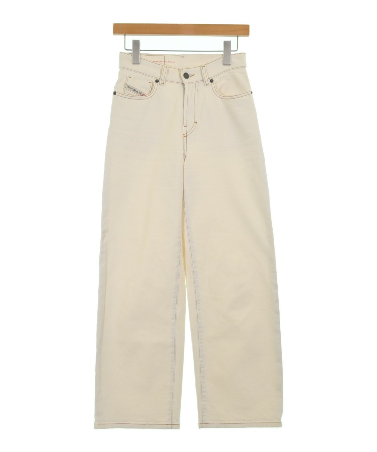 DIESEL（ディーゼル）デニムパンツ 白 サイズ:23(XS位) レディース
