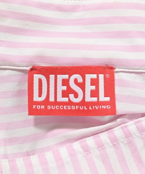 DIESEL（ディーゼル）カジュアルシャツ ピンク サイズ:42(L位) レディース/2200695774059