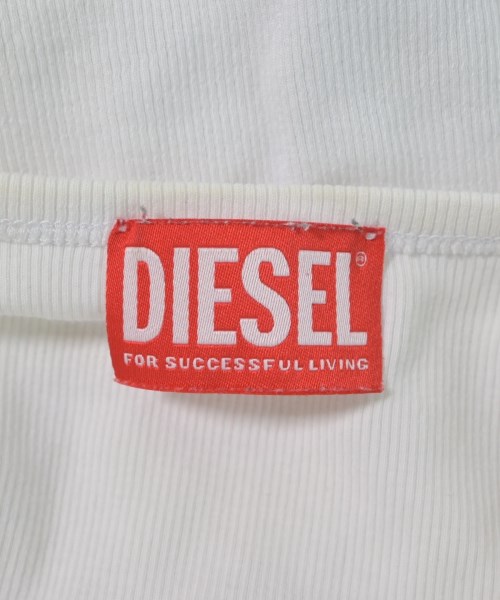 DIESEL（ディーゼル）Tシャツ・カットソー 白 サイズ:M レディース/2200695774066