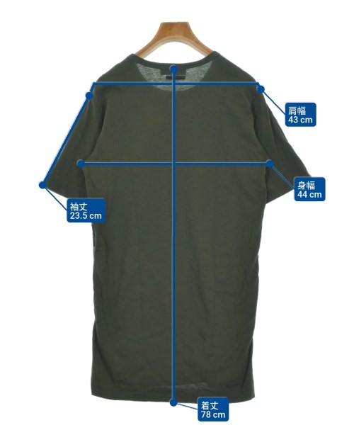 DIESEL BLACK GOLD（ディーゼルブラックゴールド）Tシャツ・カットソー カーキ サイズ:M レディース/2200696233074