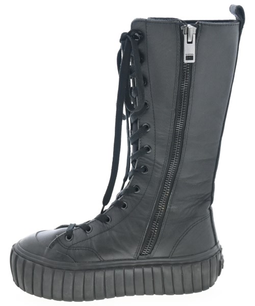 DIESEL（ディーゼル）ブーツ 黒 サイズ:24cm レディース/2200697206015