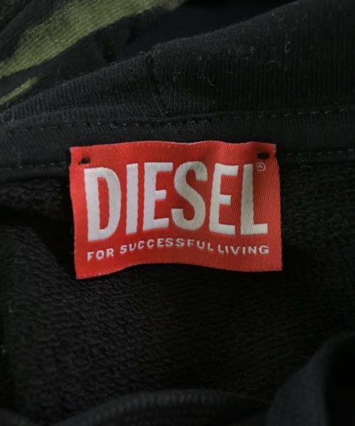 DIESEL（ディーゼル）パーカー 黒 サイズ:M レディース/2200691103204